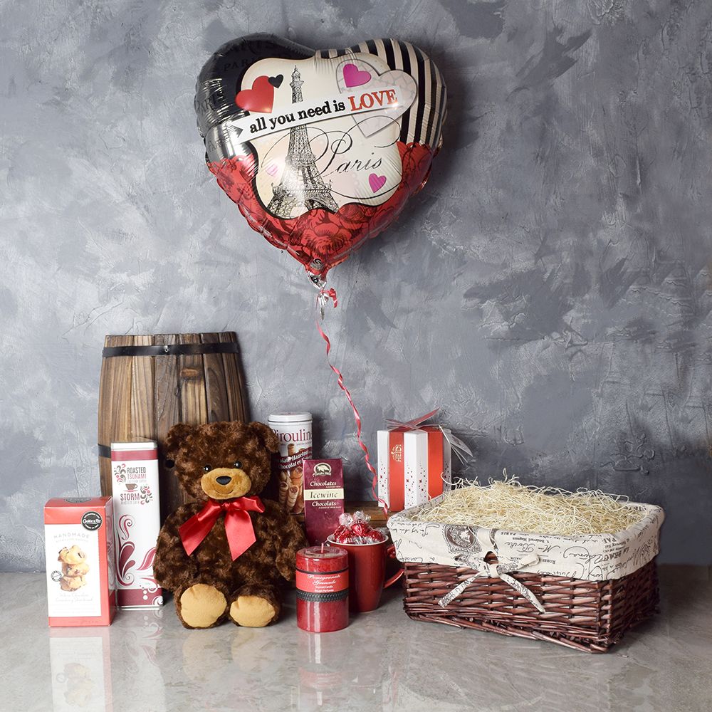 Fair Trade Coffee and Sweets Basket – how the gift is presented