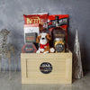  Festive Liquor Crate from Montreal Baskets - Liquor Gift Crate - Montreal Delivery.