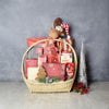 Gourmet Christmas Reindeer Set from Montreal Baskets - Gourmet Gift Set - Montreal Delivery.