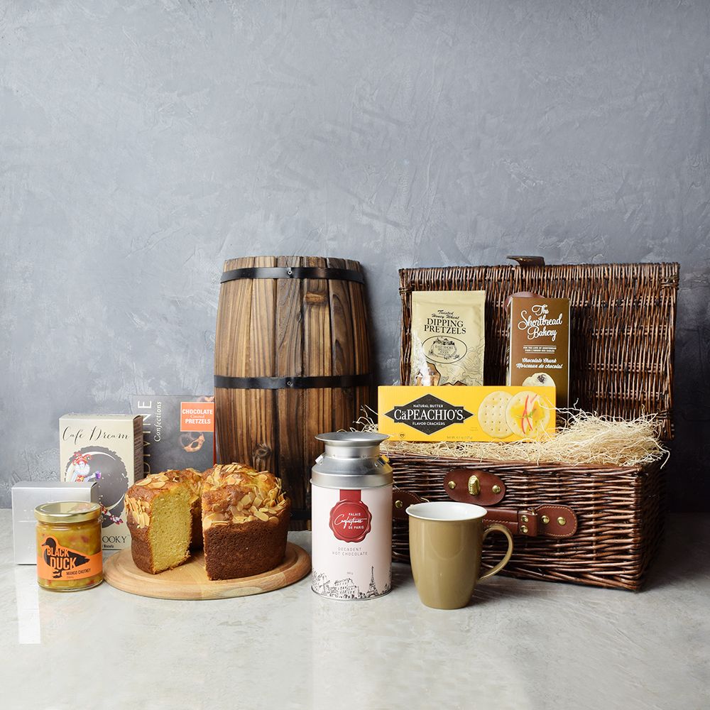 Gourmet Chutney &amp; Chocolate Set from Montreal Baskets - Gourmet Gift Set - Montreal Delivery.