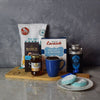Hanukkah Coffee & Snacks Gift Basket from Montreal Baskets- Montreal Delivery