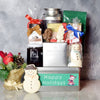 Happy Holidays Chocolate Gift Basket from Montreal Baskets- Montreal Delivery