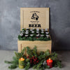 Holiday Beer Gift Crate from  Montreal Baskets - Montreal Delivery