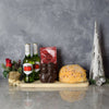 Holiday Beer & Cheese Ball Gift Basket from Montreal Baskets - Montreal Delivery
