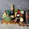  Holiday Champagne Cheese Ball Gift Basket from Montreal Baskets - Montreal Delivery
