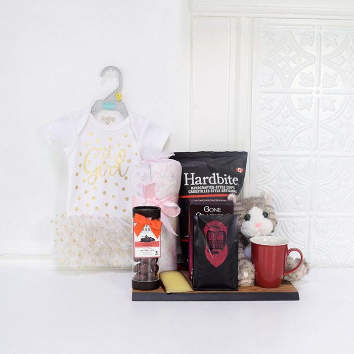 Hugs To My Baby Girl Gift Basket from Montreal Baskets - Montreal Delivery