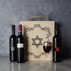Kosher Wine Trio Gift Basket from Montreal Baskets - Wine Gift Basket - Montreal Delivery.