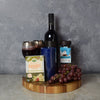 Kosher Wine & Cheese Gift Basket is a great way to celebrate Hanukkah or any other occasion from  Montreal Baskets - Montreal Delivery