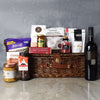 The Kosher Wine & Treats Basket from Montreal Baskets - Wine Gift Basket - Montreal Delivery.