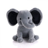 Large Grey Plush Elephant from Montreal Baskets- Montreal Delivery