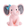 Large Pink Plush Elephant from Montreal Baskets - Montreal Delivery