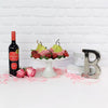 "Perfect Pears Gift Basket" Wine with Strawberries and Pears from Montreal Baskets - Montreal Delivery