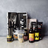 Smokin’ BBQ Grill Gift Set with Beer from Montreal Baskets - Beer Gift Set - Montreal Delivery.
