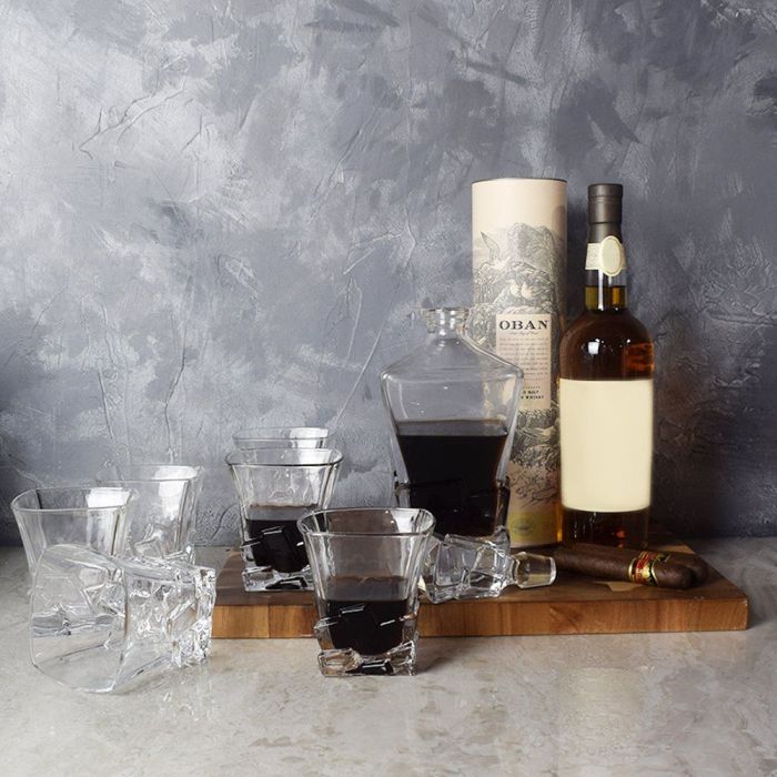 Spirits &amp; Cigars Gift Basket from Montreal Baskets - Montreal Delivery