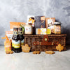 Thanksgiving Beer & Treats Basket. It’s filled with delicious snacks, including gourmet chocolates, cookies and candies, handcrafted-style potato chips, gourmet dip, and more from Baskets Montreal - Montreal Delivery