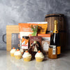 Thanksgiving Bubbly & Snacks Basket from Baskets Montreal - Montreal Delivery