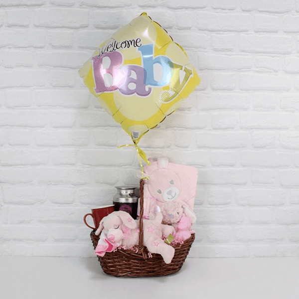 Newborn Baby Girl Gift Basket Montreal Baskets Montreal